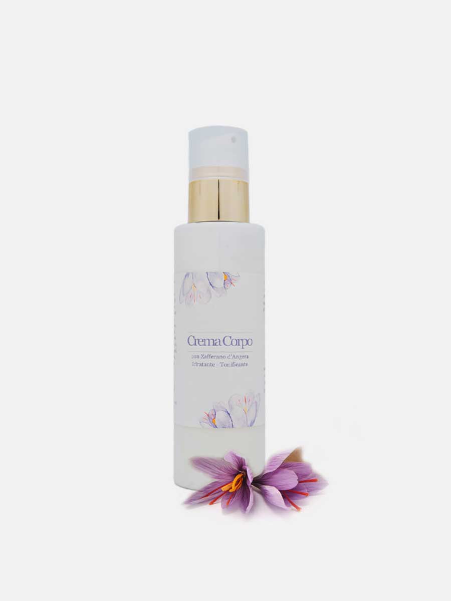 Crema corpo con Zafferano d’Angera