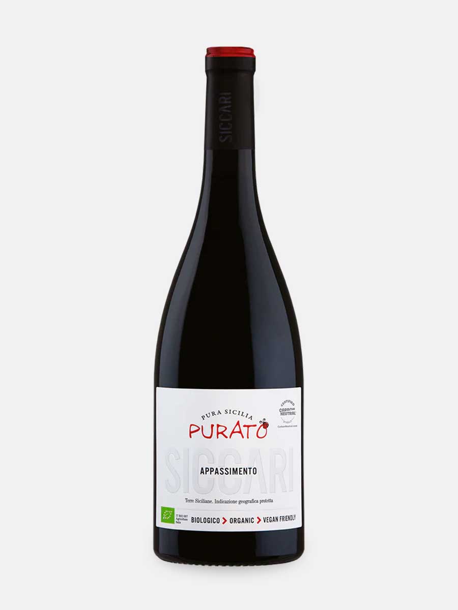PURATO SICCARI Appassimento IGT Terre Siciliane • Vino Rosso
